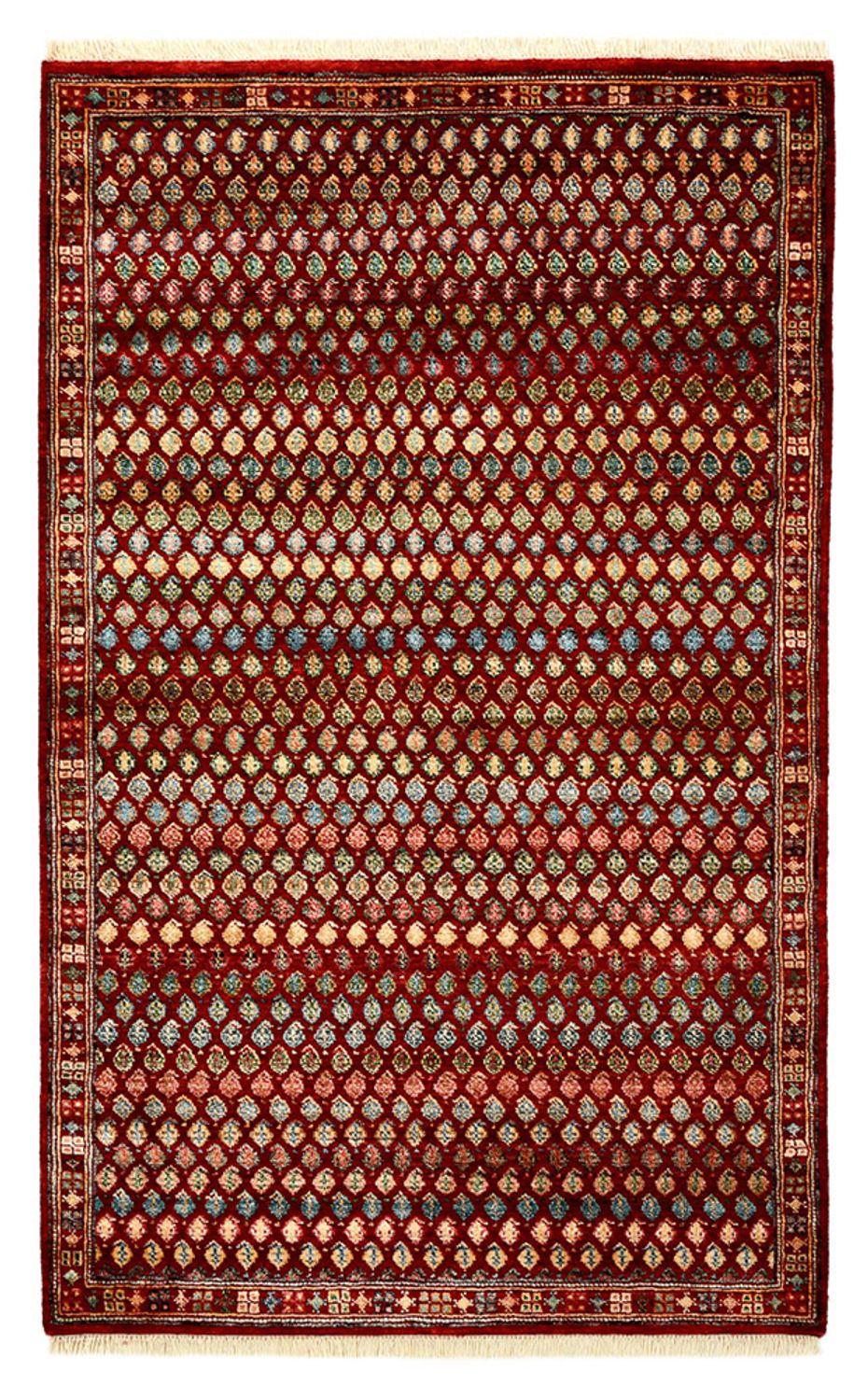 Designer Rug - 155 x 97 cm - bordeaux red
