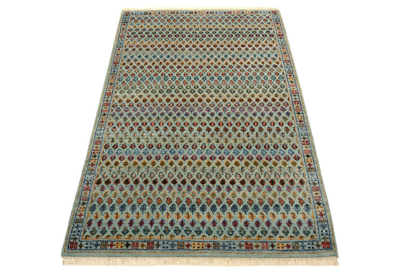 Designer Rug - 153 x 95 cm - light blue