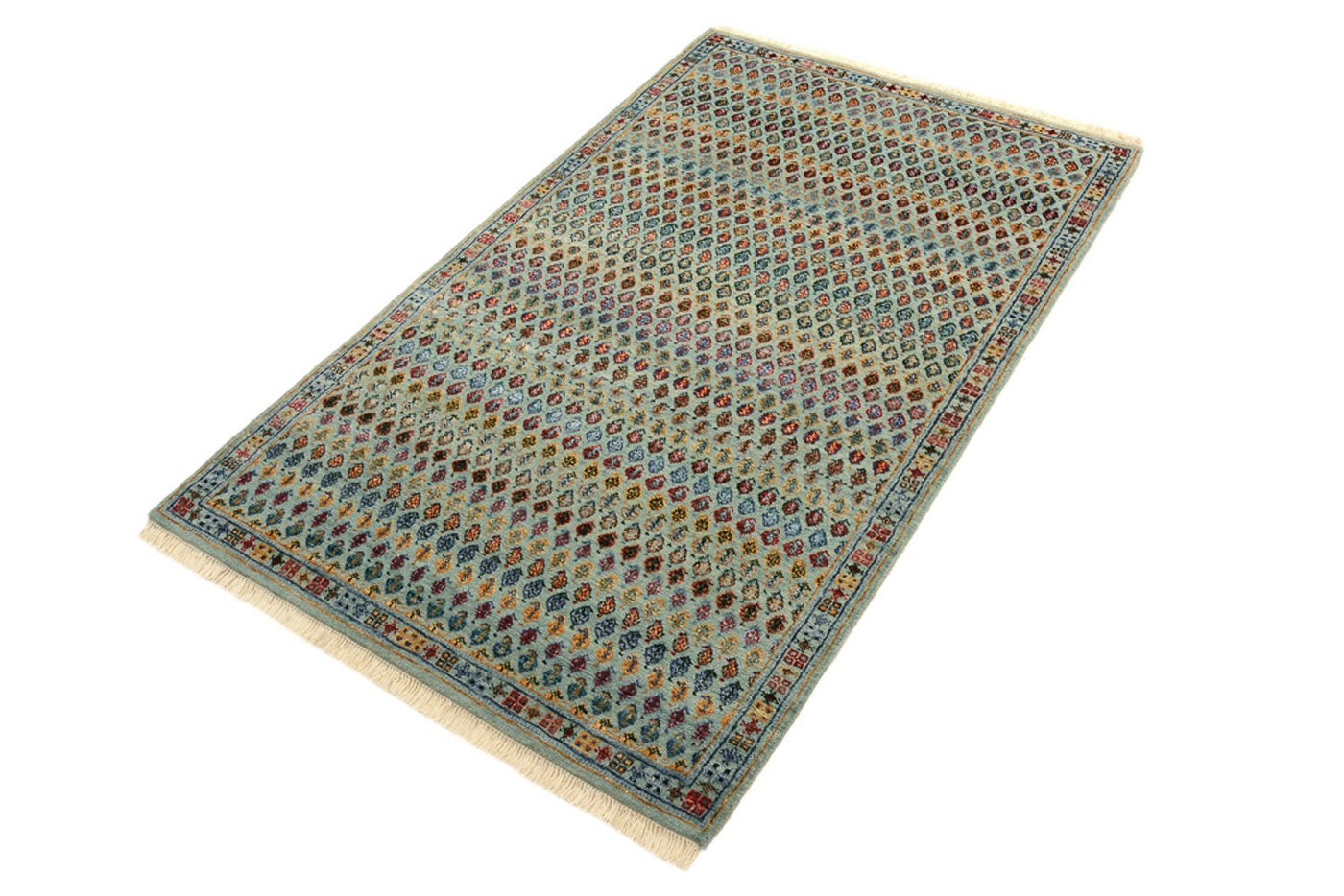 Designer Rug - 153 x 95 cm - light blue