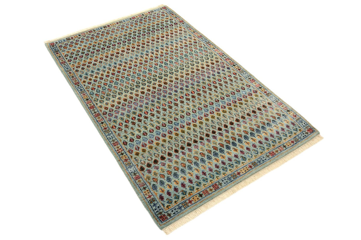 Designer Rug - 153 x 95 cm - light blue