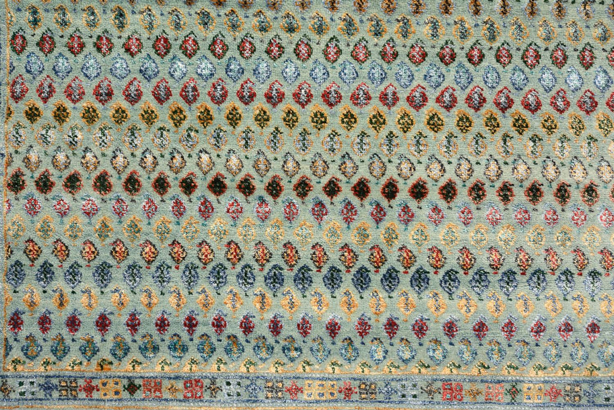 Designer Rug - 153 x 95 cm - light blue