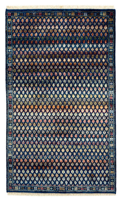 Designer Rug - 154 x 93 cm - dark blue