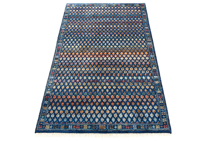 Designer Rug - 154 x 93 cm - dark blue
