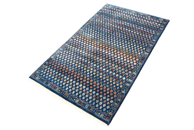 Designer Rug - 154 x 93 cm - dark blue