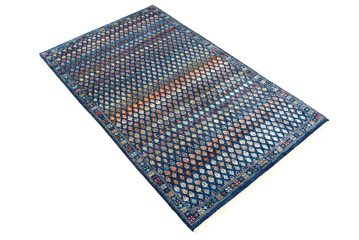 Designer Rug - 154 x 93 cm - dark blue