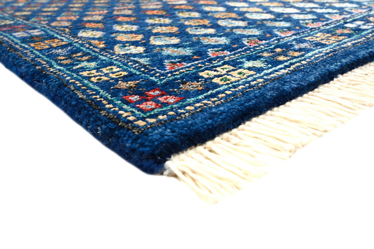 Designer Rug - 154 x 93 cm - dark blue