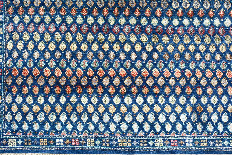 Designer Rug - 154 x 93 cm - dark blue