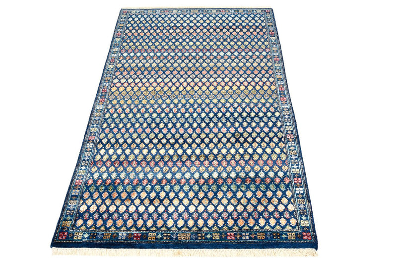 Designer Rug - 154 x 93 cm - dark blue
