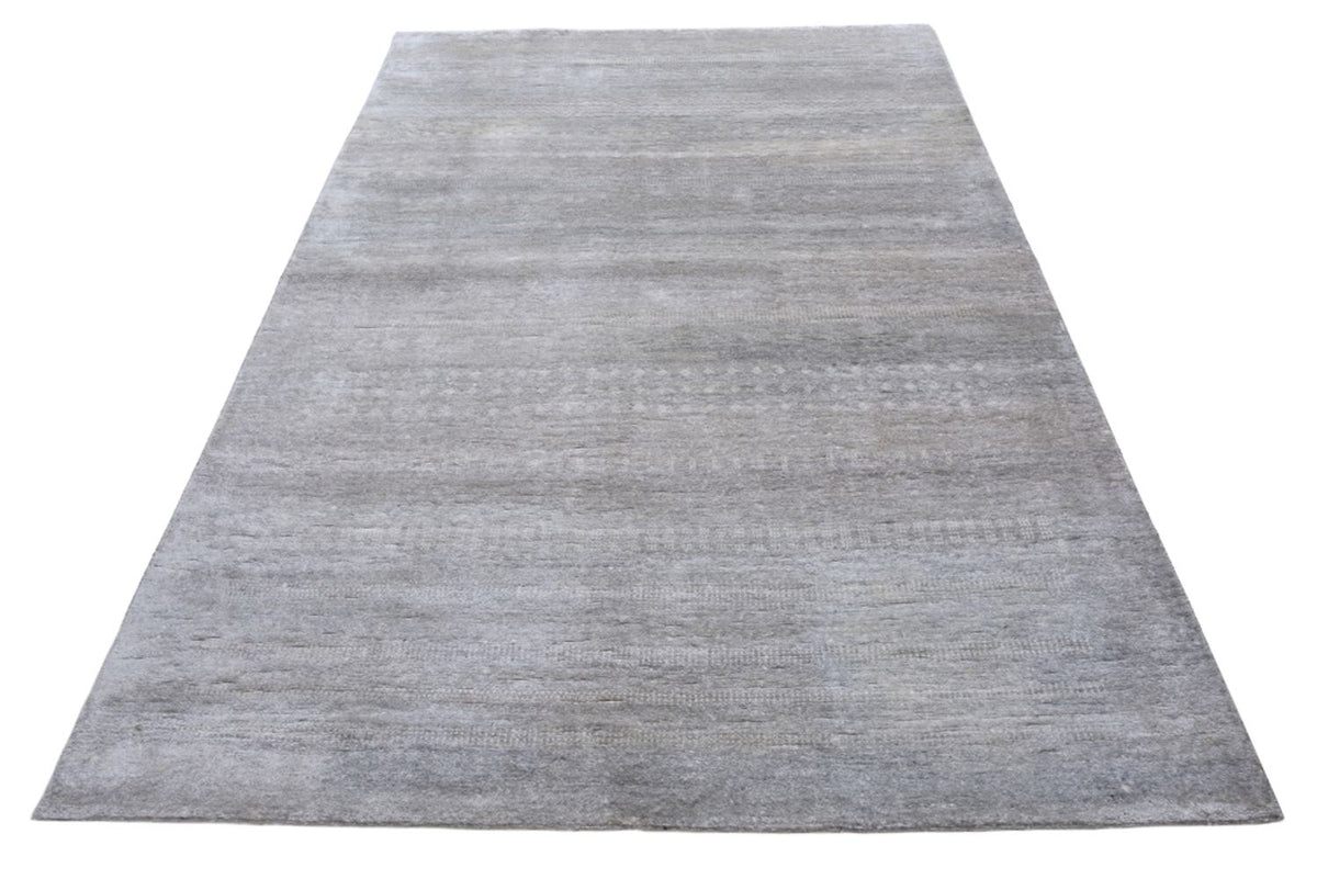 Gabbeh Rug - Loribaft Indus - 300 x 190 cm - light grey