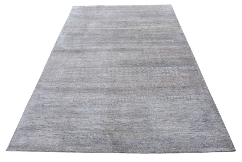 Gabbeh Rug - Loribaft Indus - 300 x 190 cm - light grey
