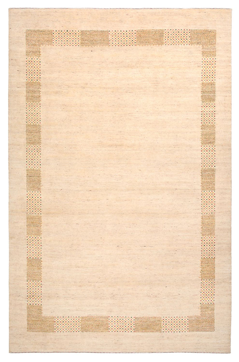 Gabbeh Rug - Loribaft Indus - 295 x 191 cm - light beige