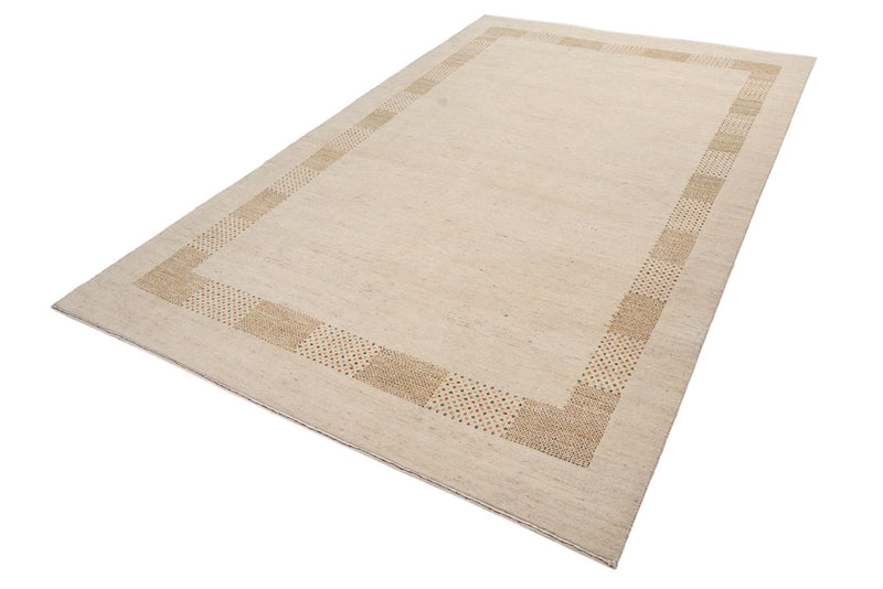 Gabbeh Rug - Loribaft Indus - 295 x 191 cm - light beige