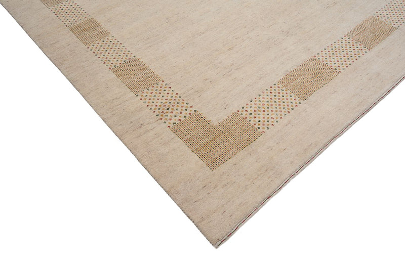 Gabbeh Rug - Loribaft Indus - 295 x 191 cm - light beige