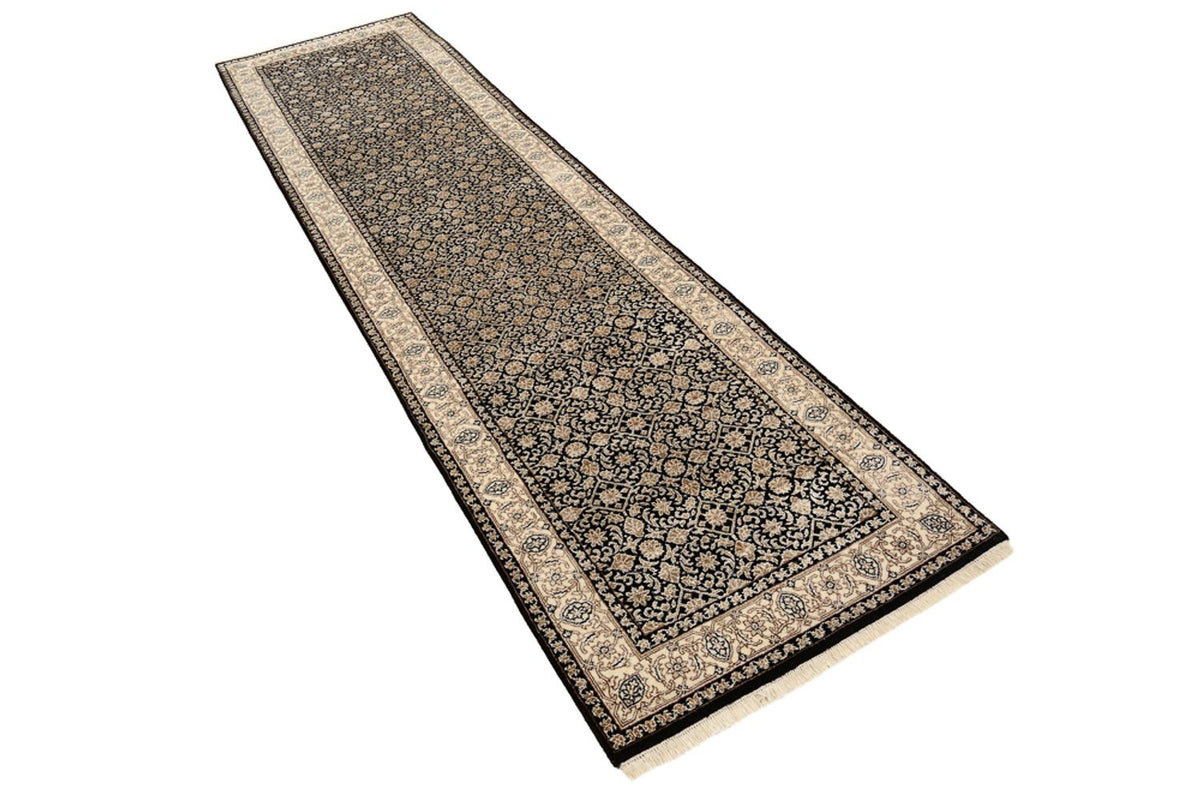 Runner Oriental Rug - Bidjar - Indus - 304 x 83 cm - dark beige