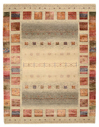 Gabbeh Rug - Loribaft Indus - 207 x 158 cm - dark beige