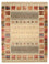 Gabbeh Rug - Loribaft Indus - 207 x 158 cm - dark beige