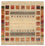 Gabbeh Rug - Loribaft Indus square  - 206 x 204 cm - dark beige