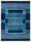 Gabbeh Rug - Loribaft Indus - 235 x 169 cm - sea blue