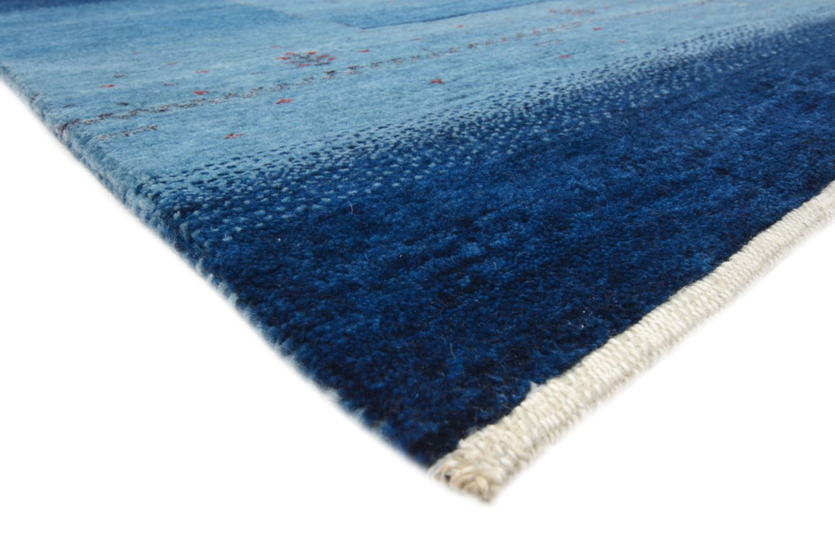 Gabbeh Rug - Loribaft Indus - 235 x 169 cm - sea blue