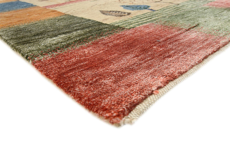 Gabbeh Rug - Loribaft Indus - 201 x 157 cm - multicolored