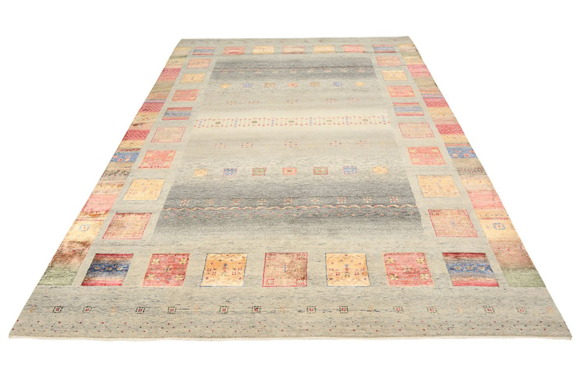 Gabbeh Rug - Loribaft Indus - 301 x 207 cm - dark beige