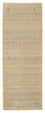 Runner Gabbeh Rug - Loribaft Indus - 241 x 85 cm - dark beige