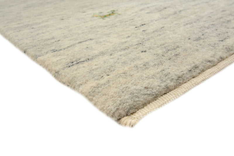 Runner Gabbeh Rug - Loribaft Indus - 237 x 82 cm - dark beige