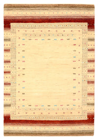 Gabbeh Rug - Loribaft Indus - 152 x 106 cm - light beige