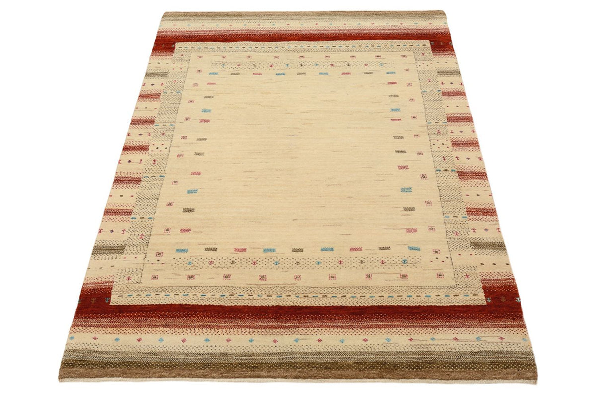 Gabbeh Rug - Loribaft Indus - 152 x 106 cm - light beige