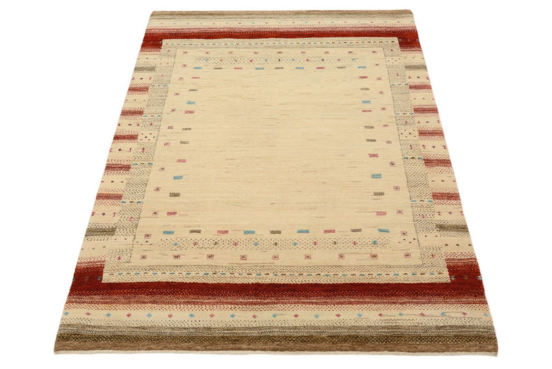 Gabbeh Rug - Loribaft Indus - 152 x 106 cm - light beige