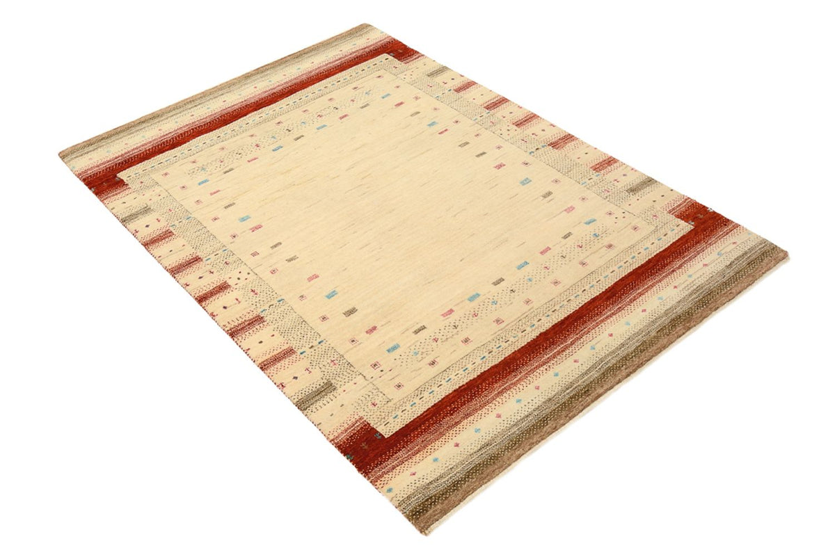 Gabbeh Rug - Loribaft Indus - 152 x 106 cm - light beige