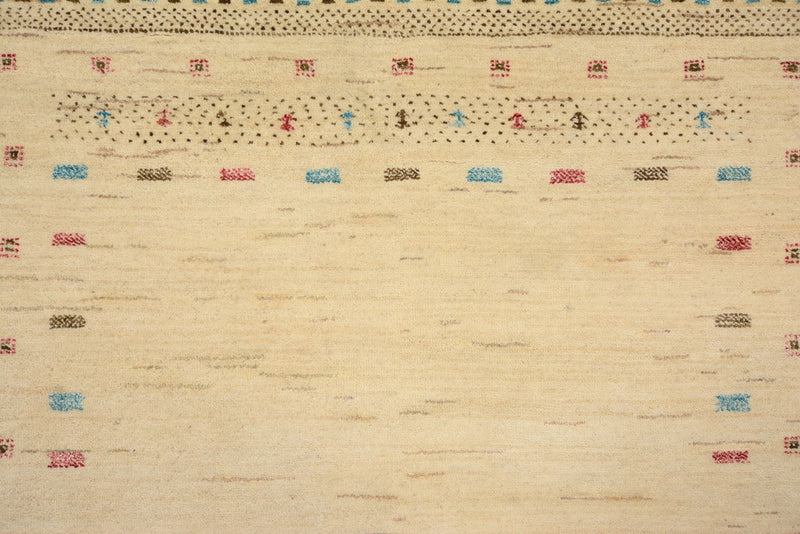 Gabbeh Rug - Loribaft Indus - 152 x 106 cm - light beige