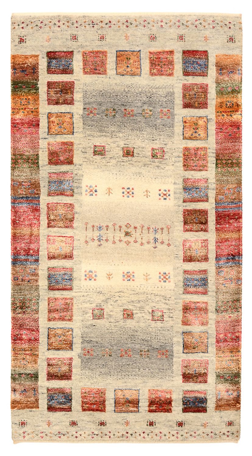 Gabbeh Rug - Loribaft Indus - 139 x 74 cm - multicolored