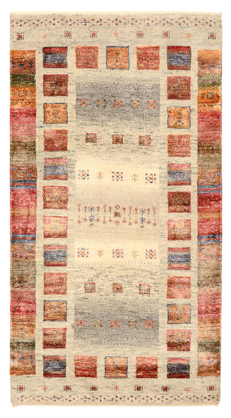 Gabbeh Rug - Loribaft Indus - 139 x 74 cm - multicolored