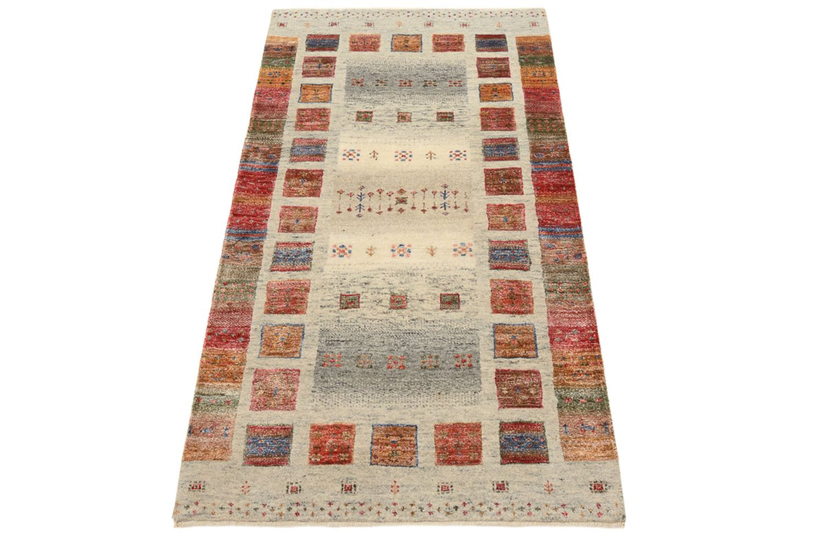 Gabbeh Rug - Loribaft Indus - 140 x 75 cm - multicolored