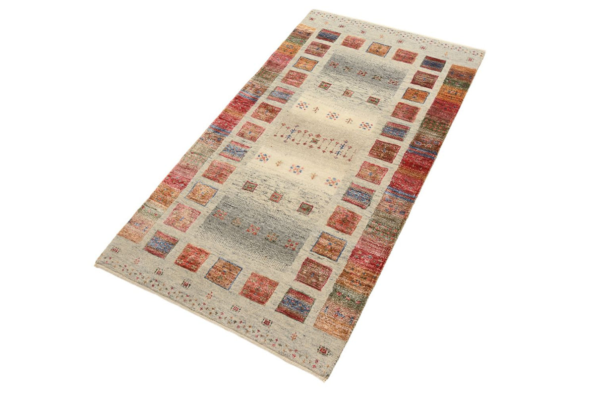 Gabbeh Rug - Loribaft Indus - 140 x 75 cm - multicolored