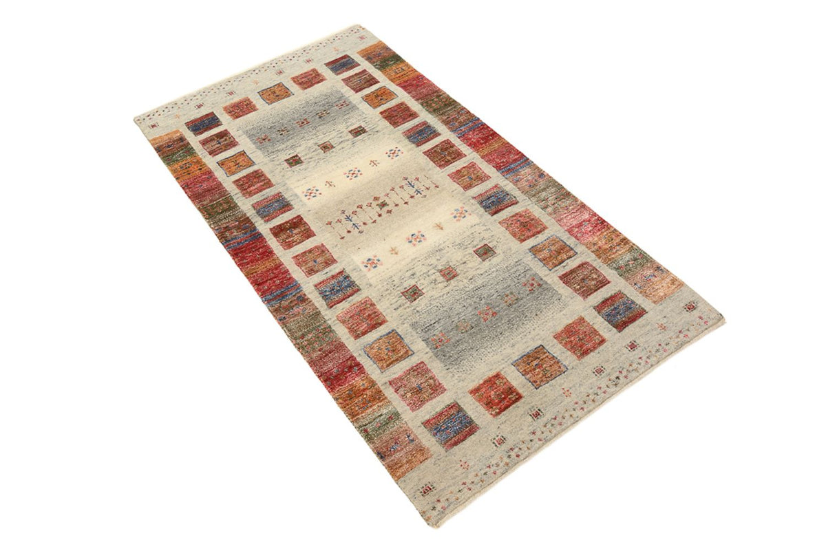 Gabbeh Rug - Loribaft Indus - 140 x 75 cm - multicolored