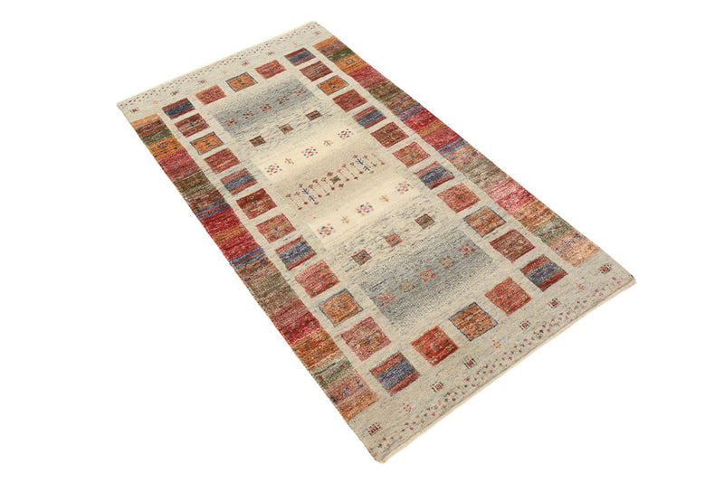 Gabbeh Rug - Loribaft Indus - 140 x 75 cm - multicolored
