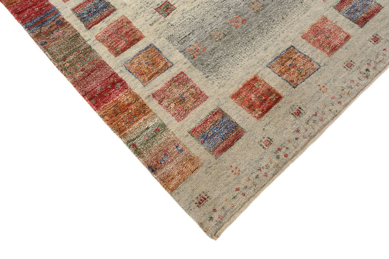 Gabbeh Rug - Loribaft Indus - 140 x 75 cm - multicolored