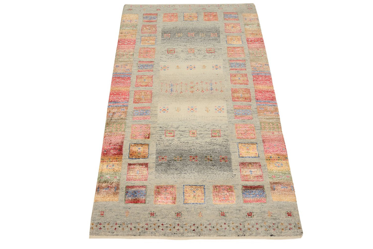 Gabbeh Rug - Loribaft Indus - 140 x 75 cm - multicolored