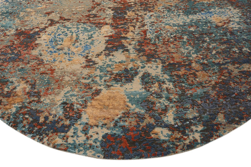 Designer Rug - 241 x 239 cm - multicolored