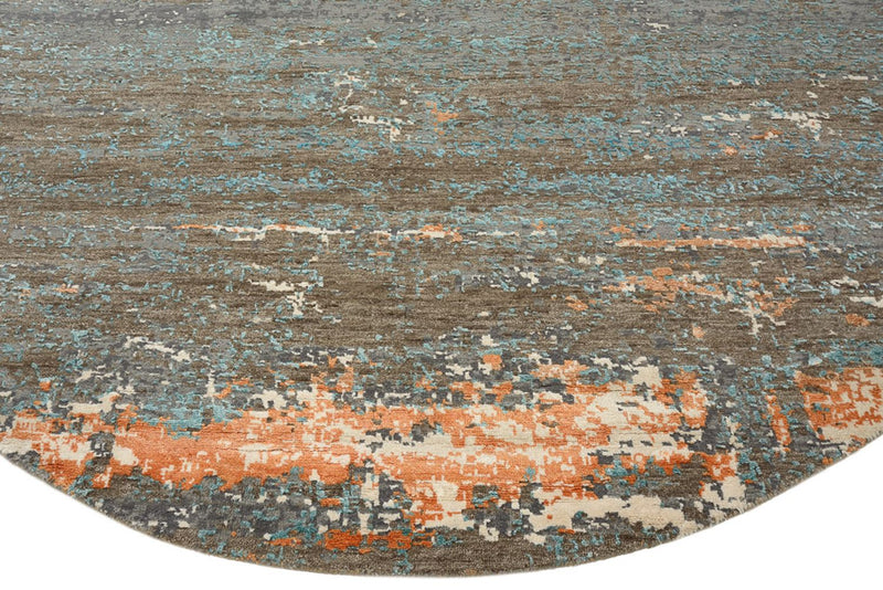 Designer Rug - 242 x 240 cm - multicolored