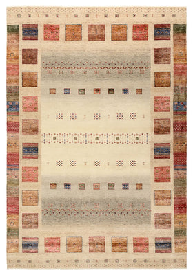 Gabbeh Rug - Loribaft Indus - 302 x 206 cm - multicolored