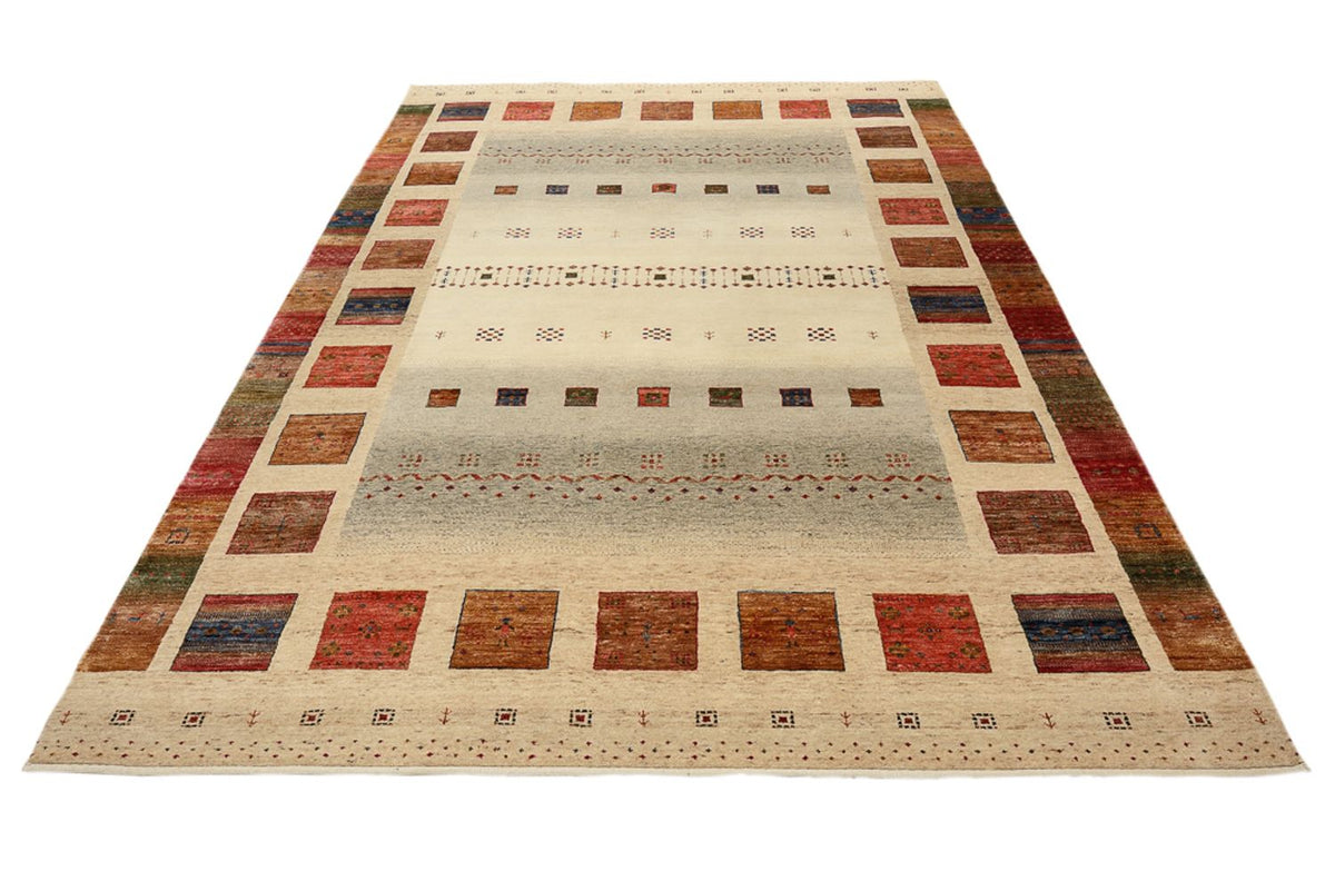 Gabbeh Rug - Loribaft Indus - 302 x 206 cm - multicolored
