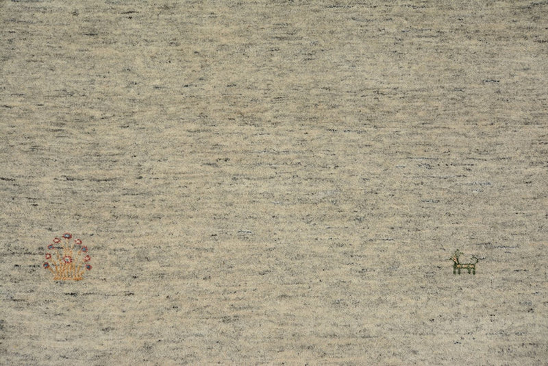 Runner Gabbeh Rug - Loribaft Indus - 296 x 84 cm - camel