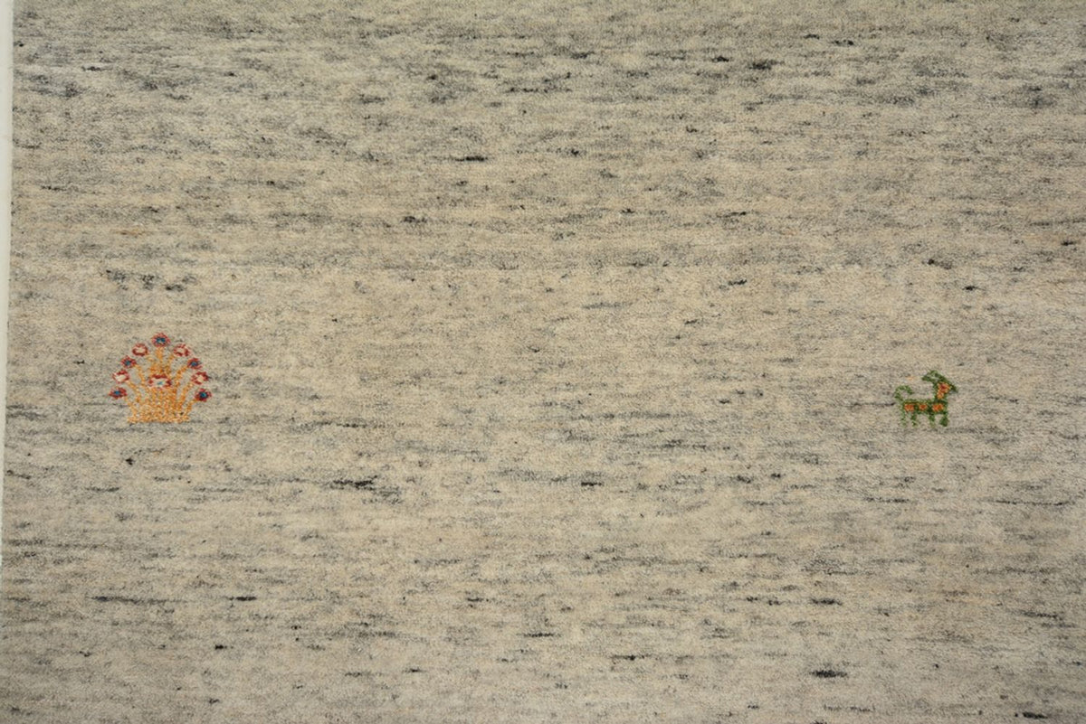 Runner Gabbeh Rug - Loribaft Indus - 292 x 83 cm - camel