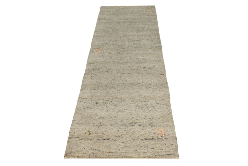 Runner Gabbeh Rug - Loribaft Indus - 241 x 74 cm - camel
