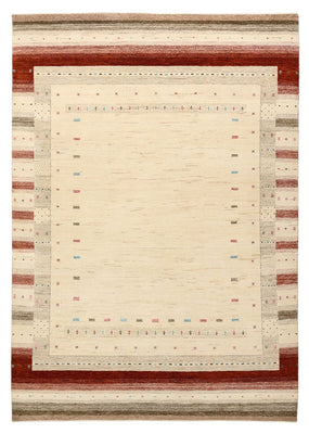 Gabbeh Rug - Loribaft Indus - 243 x 171 cm - light beige