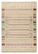 Gabbeh Rug - Loribaft Indus - 246 x 174 cm - light beige