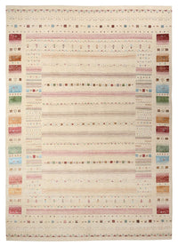Gabbeh Rug - Loribaft Indus - 356 x 251 cm - light beige